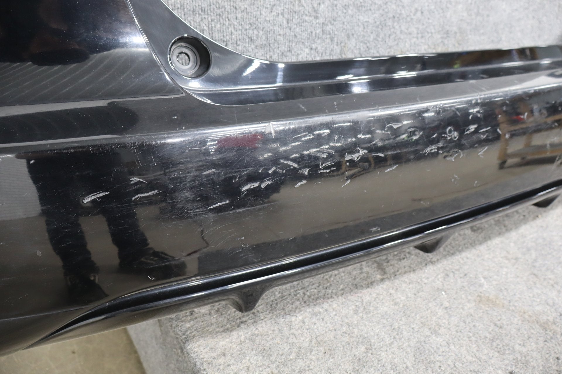 2009-2014 Honda Fit Rear Bumper crystal black pearl nh731p