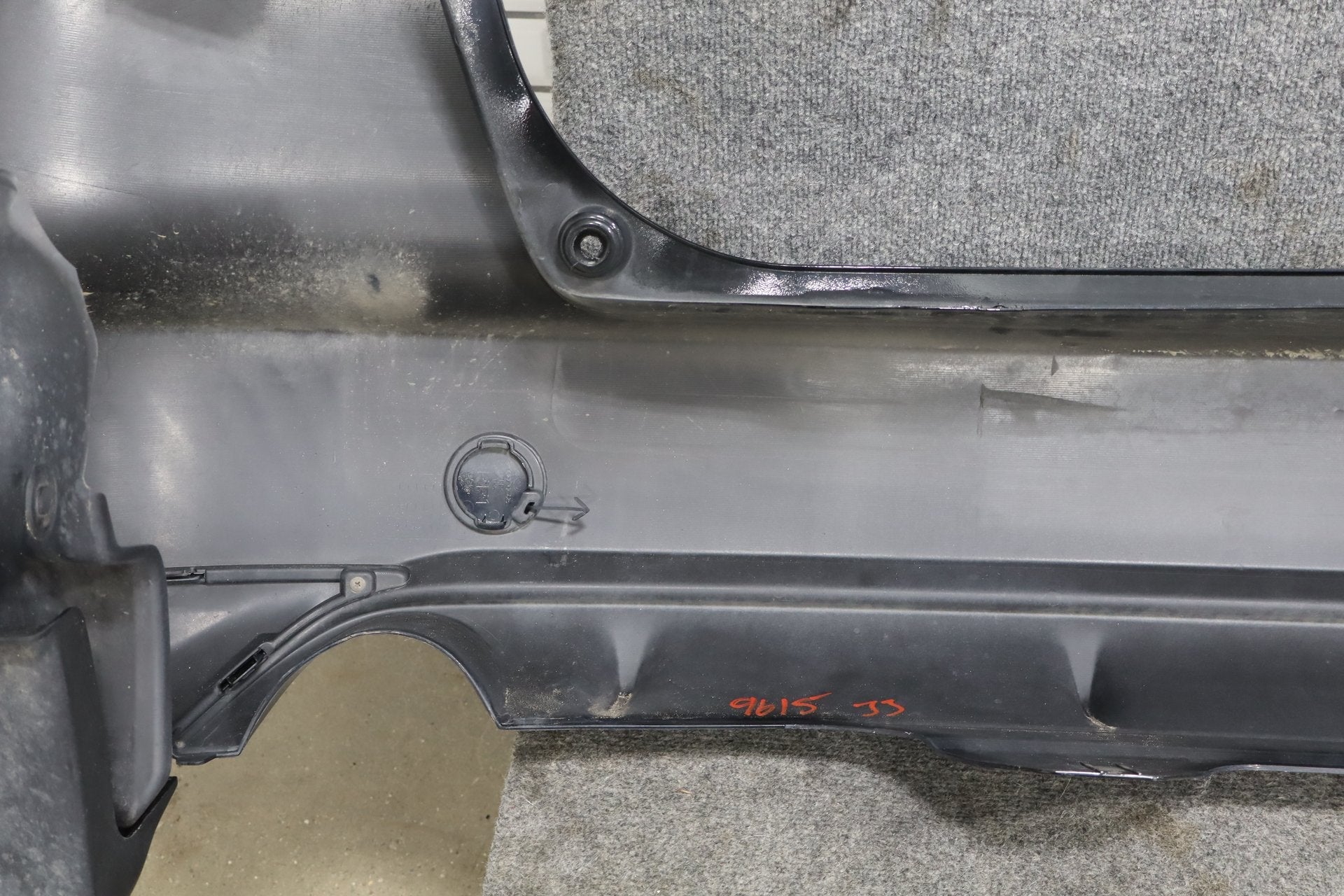 2009-2014 Honda Fit Rear Bumper crystal black pearl nh731p