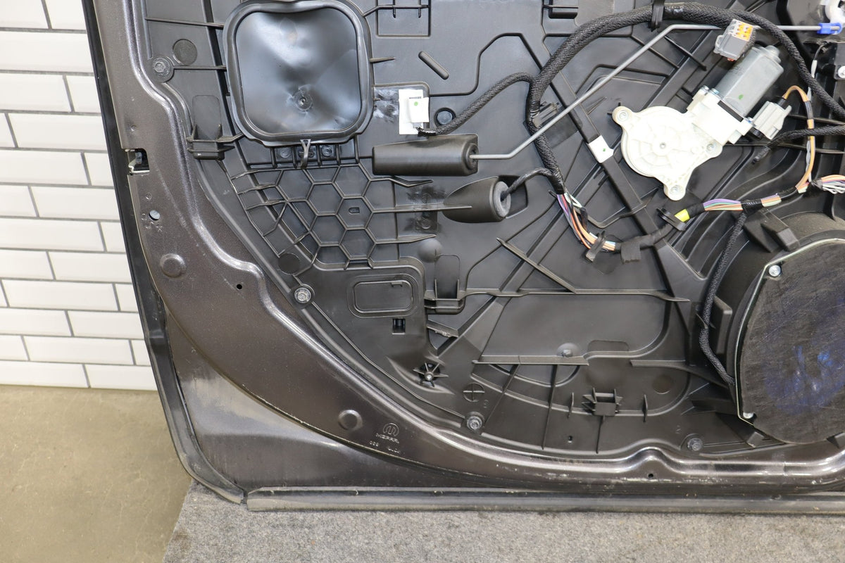 2009-2018 Ram 1500 Crew Left Rear Door Granite Crystal PAU
