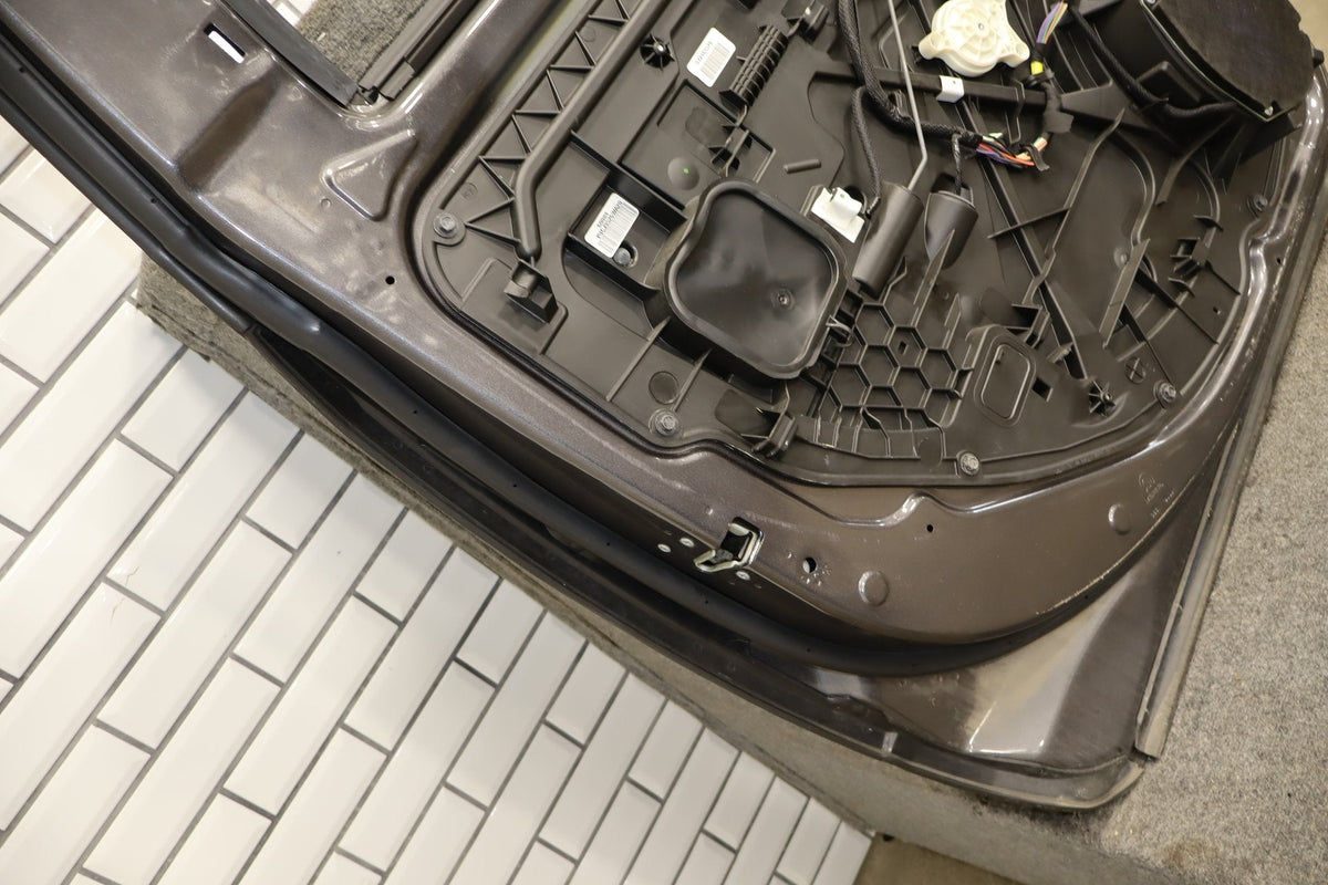 2009-2018 Ram 1500 Crew Left Rear Door Granite Crystal PAU