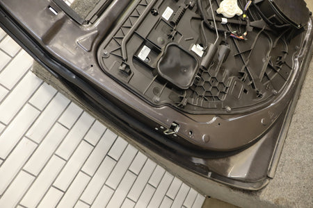 2009-2018 Ram 1500 Crew Left Rear Door Granite Crystal PAU