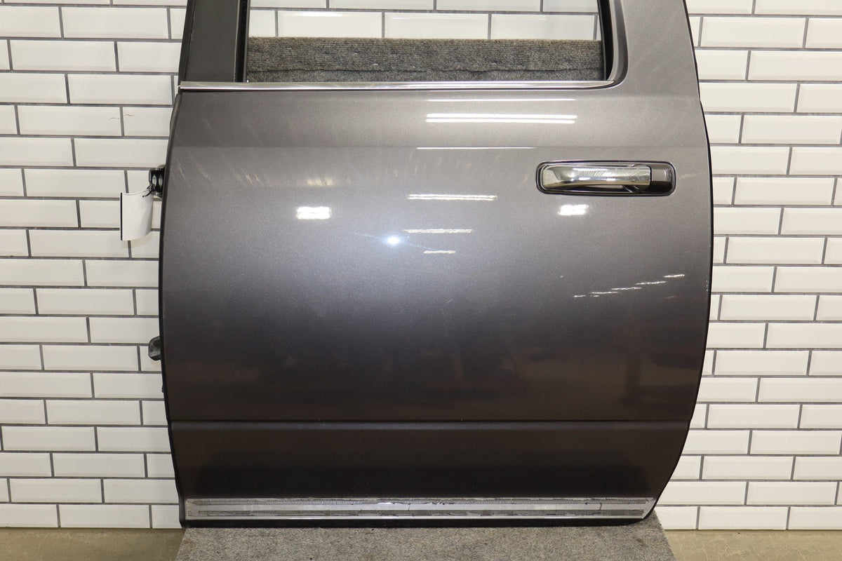 2009-2018 Ram 1500 Crew Left Rear Door Granite Crystal PAU