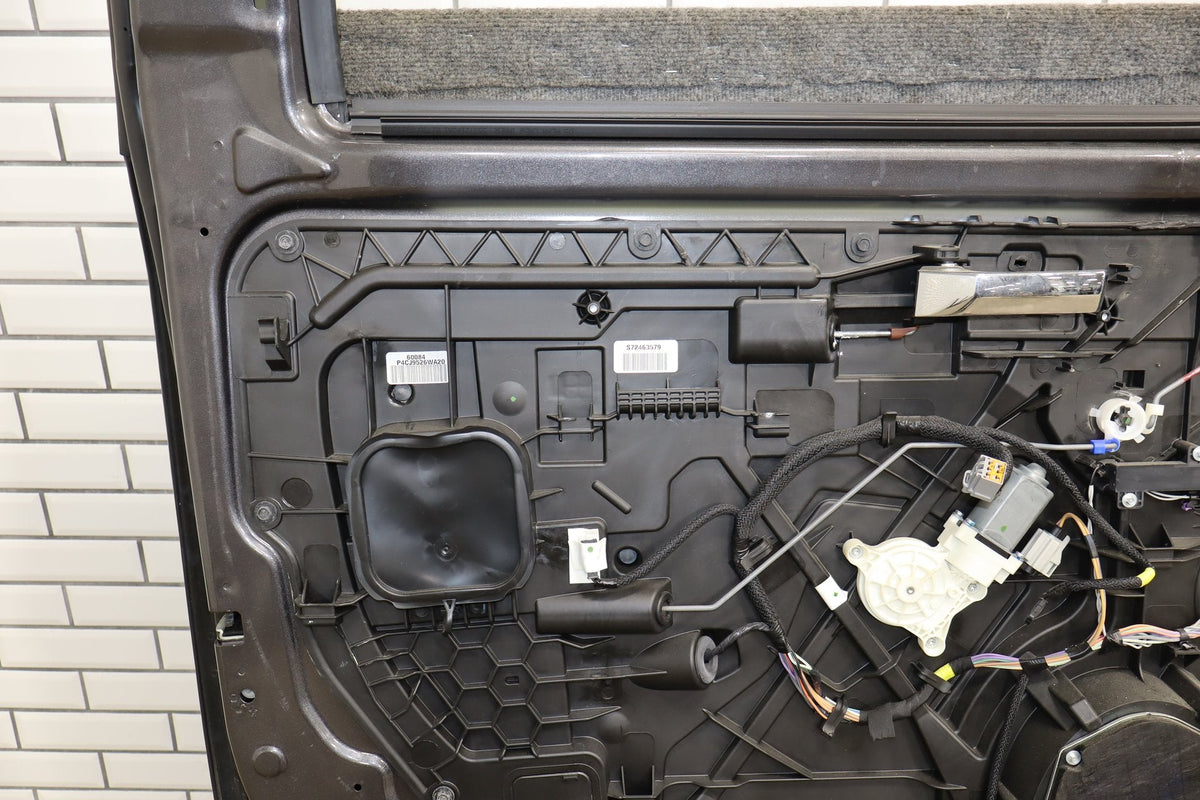 2009-2018 Ram 1500 Crew Left Rear Door Granite Crystal PAU