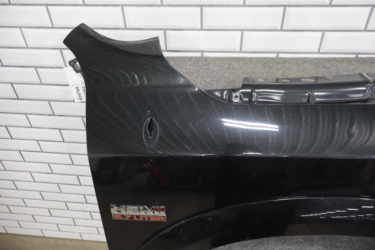 2009-2018 Ram 1500 Right Fender Brilliant Black PXR 68054338AI
