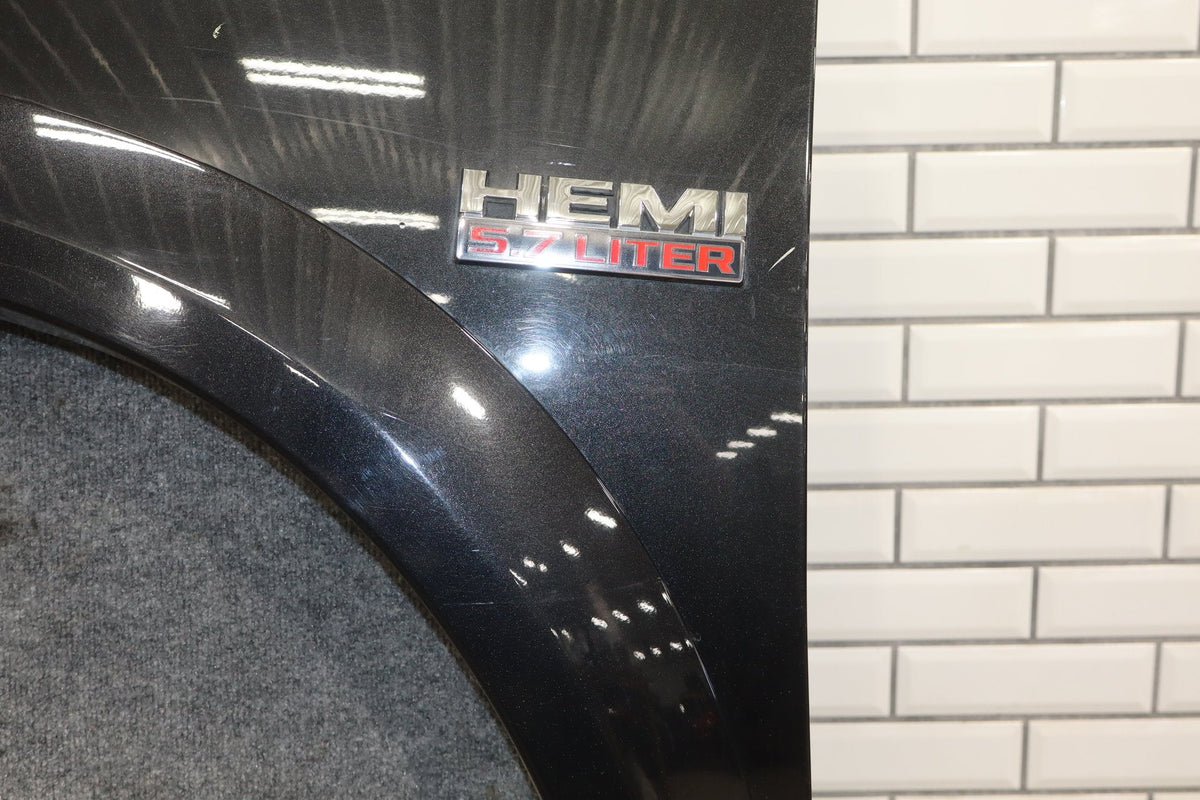 2009-2023 Ram 1500 Big Horn Left Fender 68054339AI Brilliant Black PXR