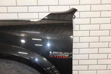 2009-2023 Ram 1500 Big Horn Left Fender 68054339AI Brilliant Black PXR