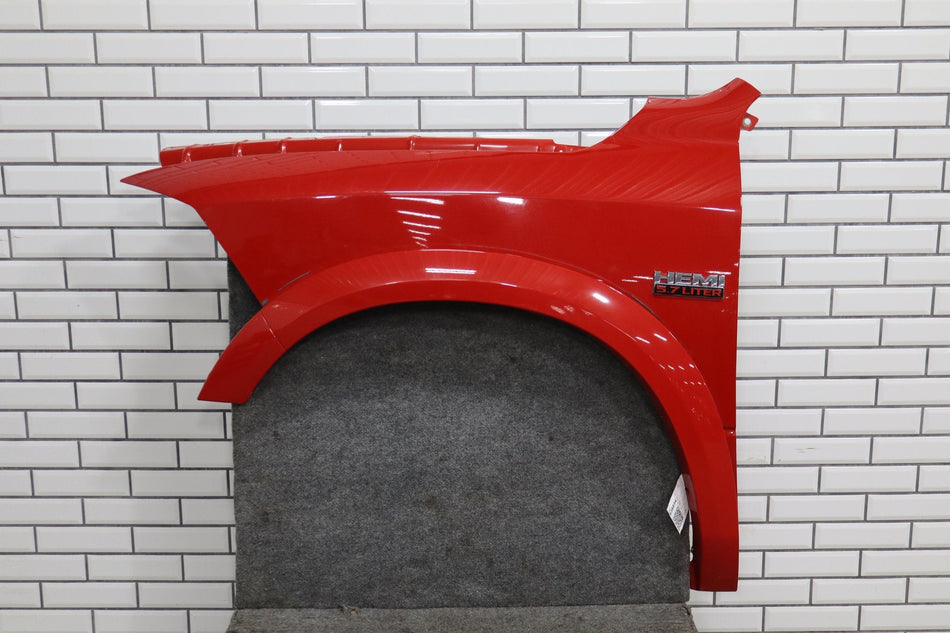 2009-2023 Ram 1500 Laramie Left Fender 68054339AI Flame Red PR4 68054339AI