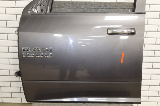 2009 - 2023 Ram 1500 Laramie Limited Left Front Door Granite Crystal pau