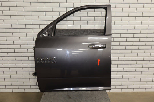 2009 - 2023 Ram 1500 Laramie Limited Left Front Door Granite Crystal pau