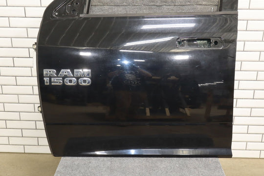 2009 - 2023 Ram 1500 Left Front Door Black PX8