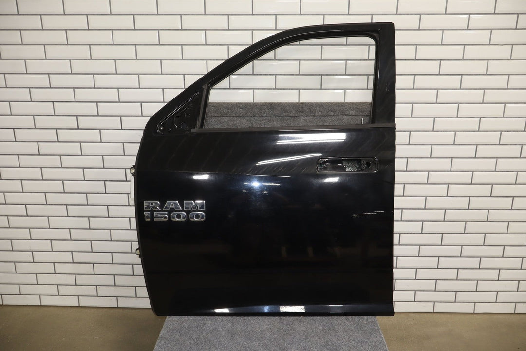 2009 - 2023 Ram 1500 Left Front Door Black PX8