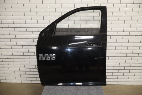2009 - 2023 Ram 1500 Left Front Door Black PX8