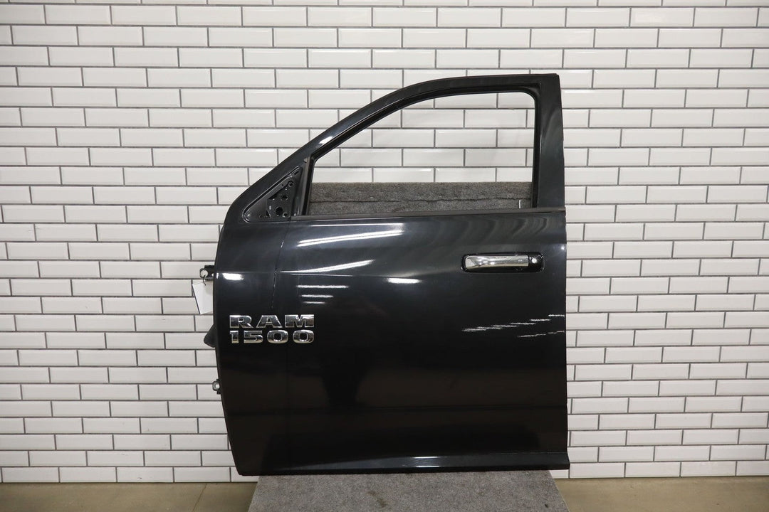 2009 - 2023 Ram 1500 Left Front Door Black PXR