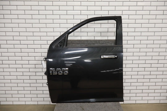 2009 - 2023 Ram 1500 Left Front Door Black PXR