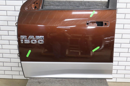 2009 - 2023 Ram 1500 Left Front Door Brown PEP