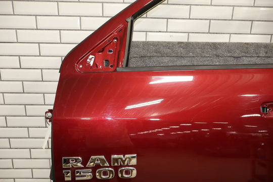2009 - 2023 Ram 1500 Left Front Door Red PRV