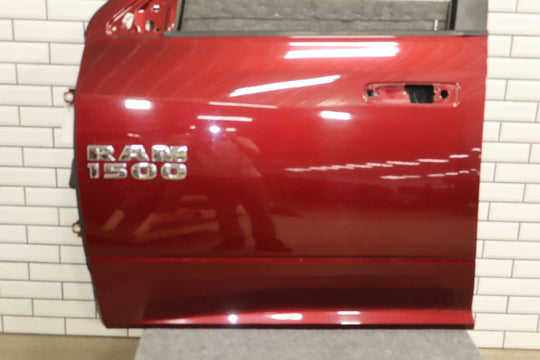 2009 - 2023 Ram 1500 Left Front Door Red PRV