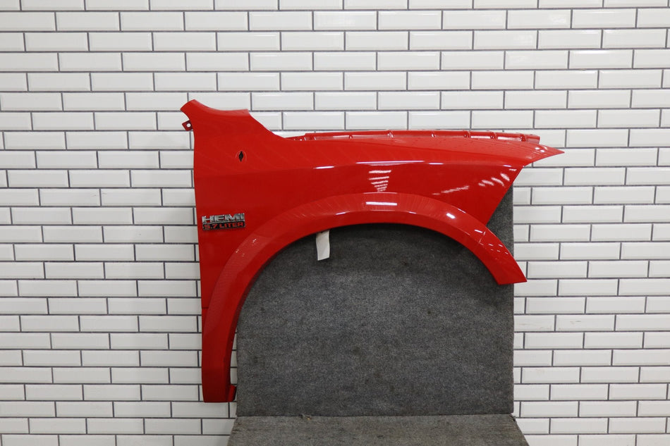 2009-2023 Ram 1500 Right Fender Laramie Flame Red PR4 68054338AI