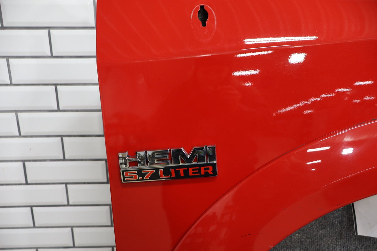 2009-2023 Ram 1500 Right Fender Laramie Flame Red PR4 68054338AI