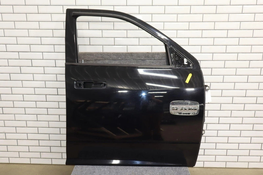 2009 - 2023 Ram 1500 Right Front Door Black PX8 55277474AB