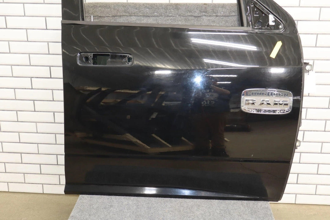 2009 - 2023 Ram 1500 Right Front Door Black PX8 55277474AB
