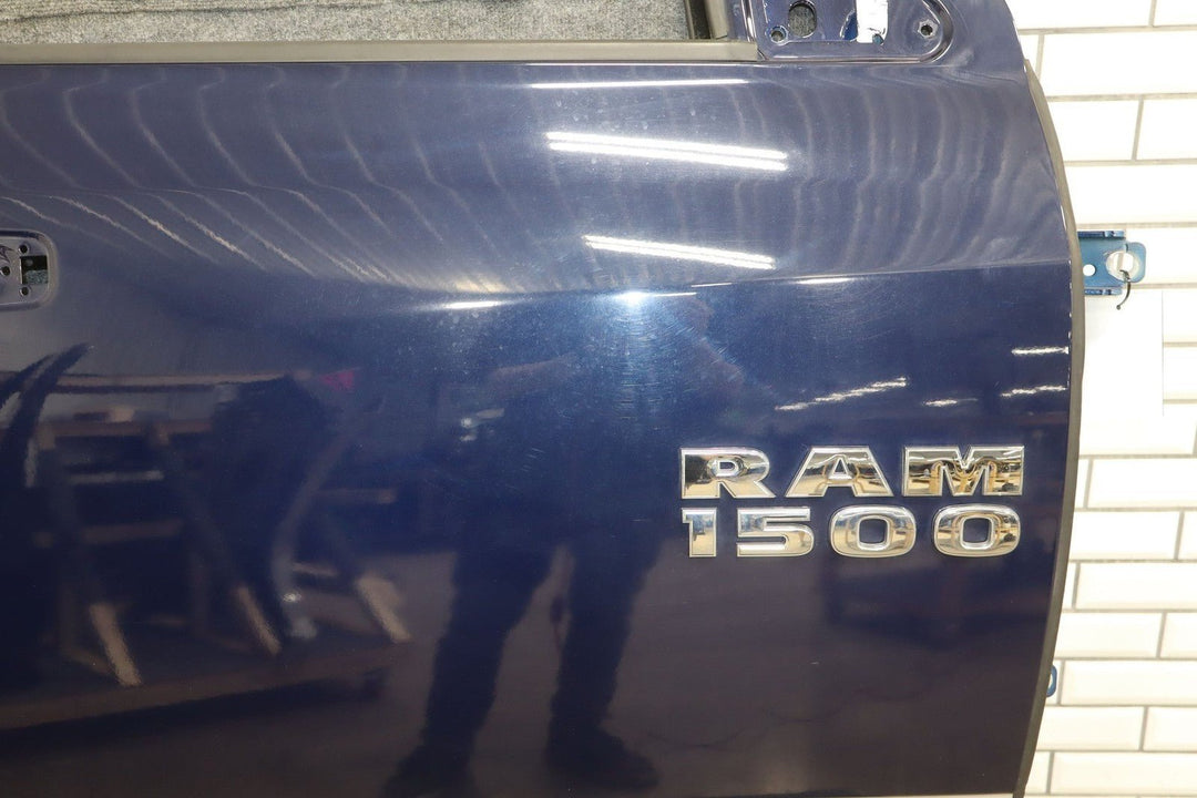 2009 - 2023 Ram 1500 Right Front Door Blue PBU 55277474AB