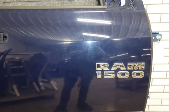 2009 - 2023 Ram 1500 Right Front Door Blue PBU 55277474AB