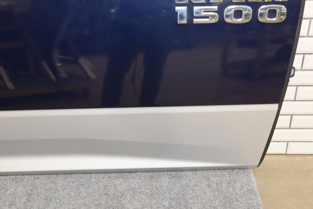 2009 - 2023 Ram 1500 Right Front Door Blue PBU 55277474AB