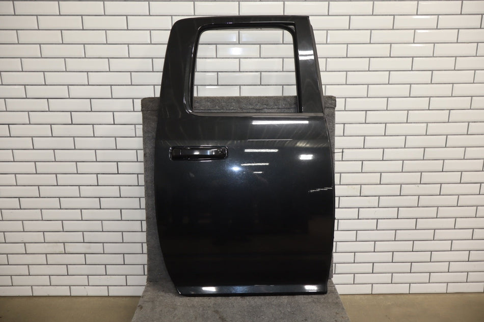 2009-2023 Ram 1500 Right Rear Door Brilliant Black ( PXR ) 55372026AF