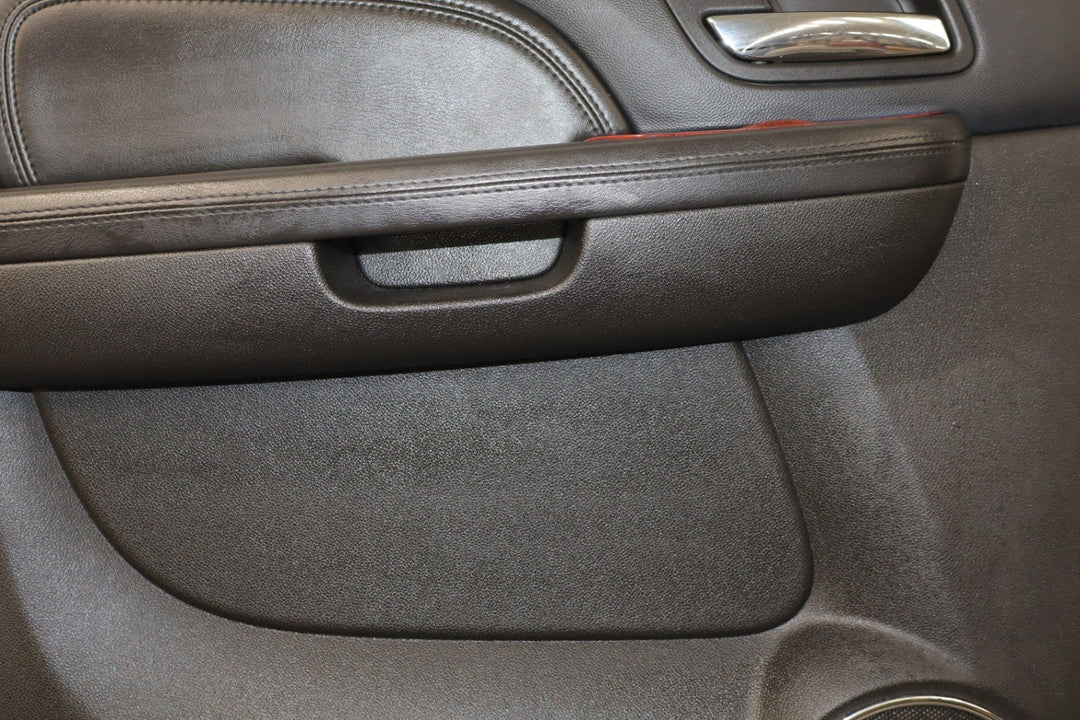 2009 Cadillac Escalade ESV Left Rear Door Panel Ebony 194
