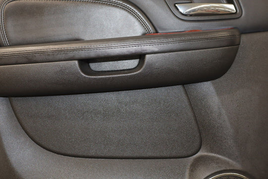 2009 Cadillac Escalade ESV Left Rear Door Panel Ebony 194