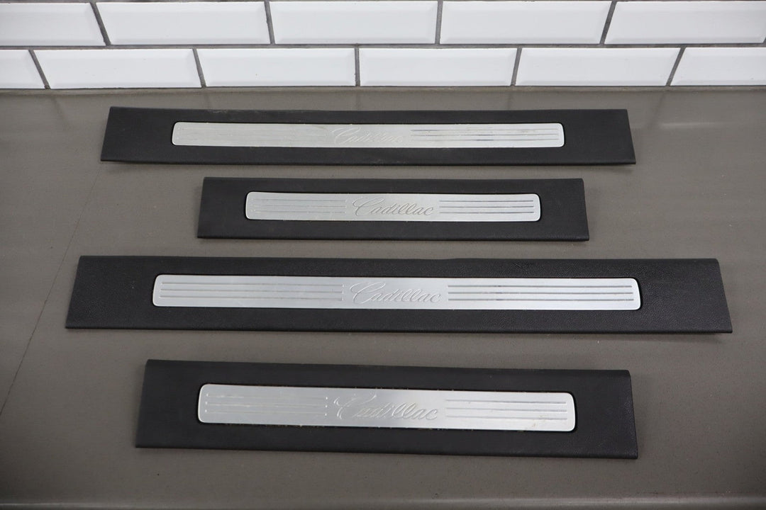 2009 Cadillac Escalade ESV Sill Plates OEM Set of (4) Front/Rear