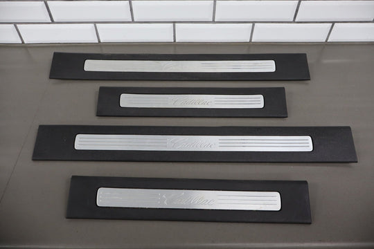 2009 Cadillac Escalade ESV Sill Plates OEM Set of (4) Front/Rear