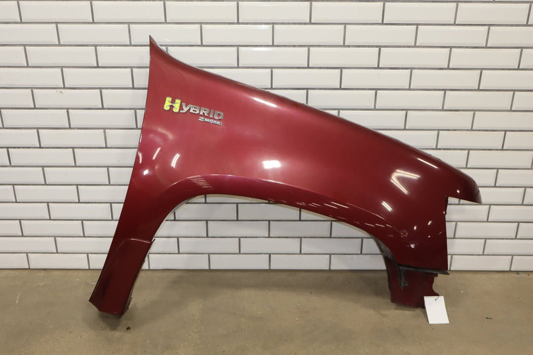 2009 Chevrolet Tahoe Right Fender Hybrid Ruby Red 66