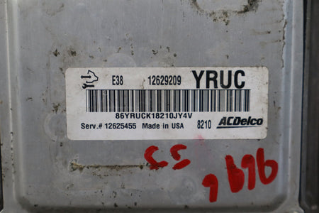 2009 GMC Yukon Denali 6.2 Flex-Fuel Engine Computer 12629209