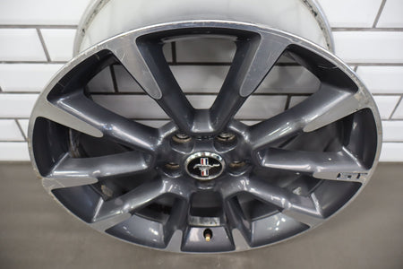 2010-14 Ford Mustang GT 19x8.5 10 Spoke Wheel Gray Machined