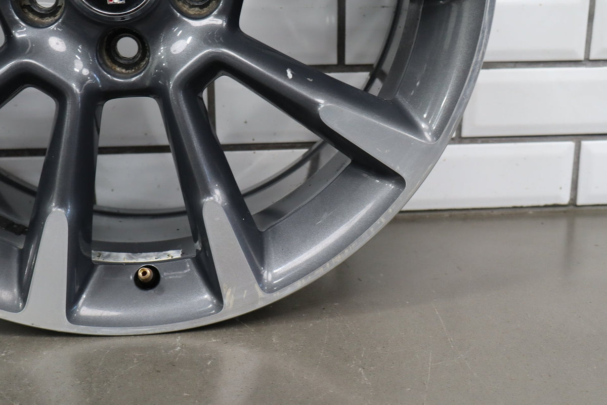 2010-14 Ford Mustang GT 19x8.5 10 Spoke Wheel Gray Machined