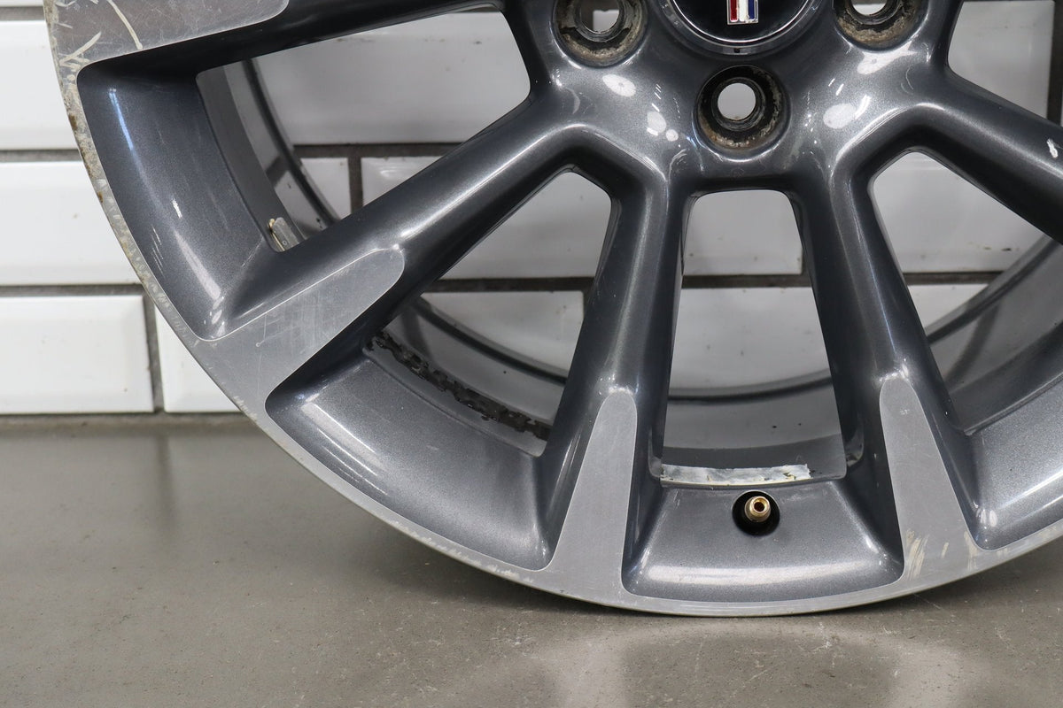 2010-14 Ford Mustang GT 19x8.5 10 Spoke Wheel Gray Machined