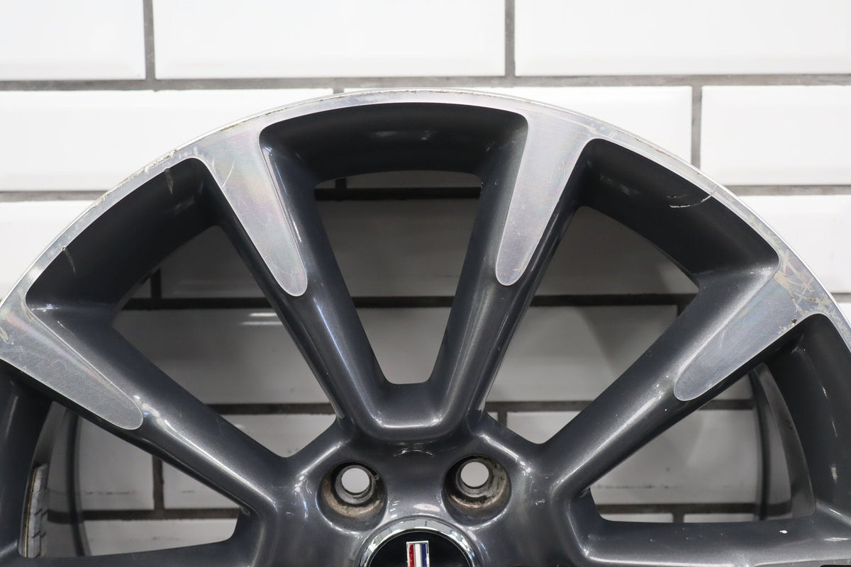 2010-14 Ford Mustang GT 19x8.5 10 Spoke Wheel Gray Machined