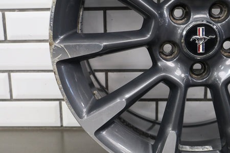 2010-14 Ford Mustang GT 19x8.5 10 Spoke Wheel Gray Machined