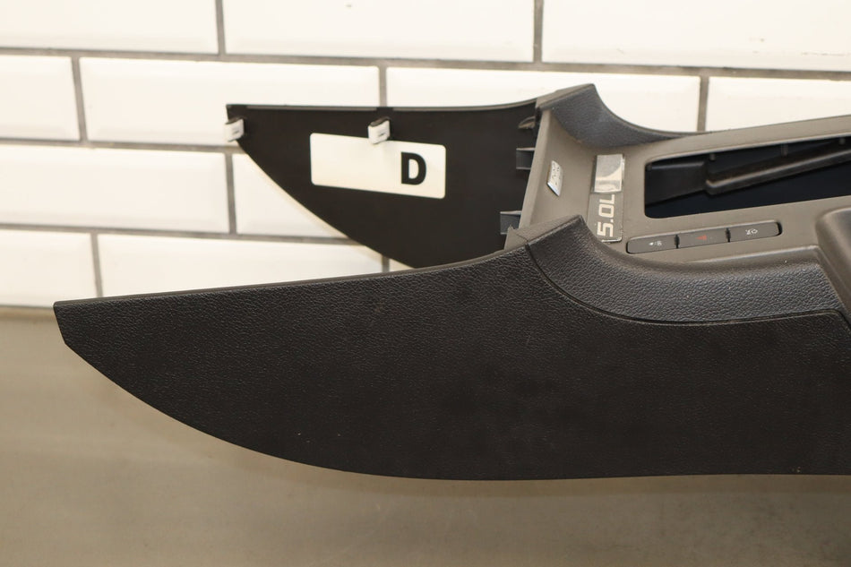 2010-14 Ford Mustang GT Auto Center Console Charcoal No Shifter