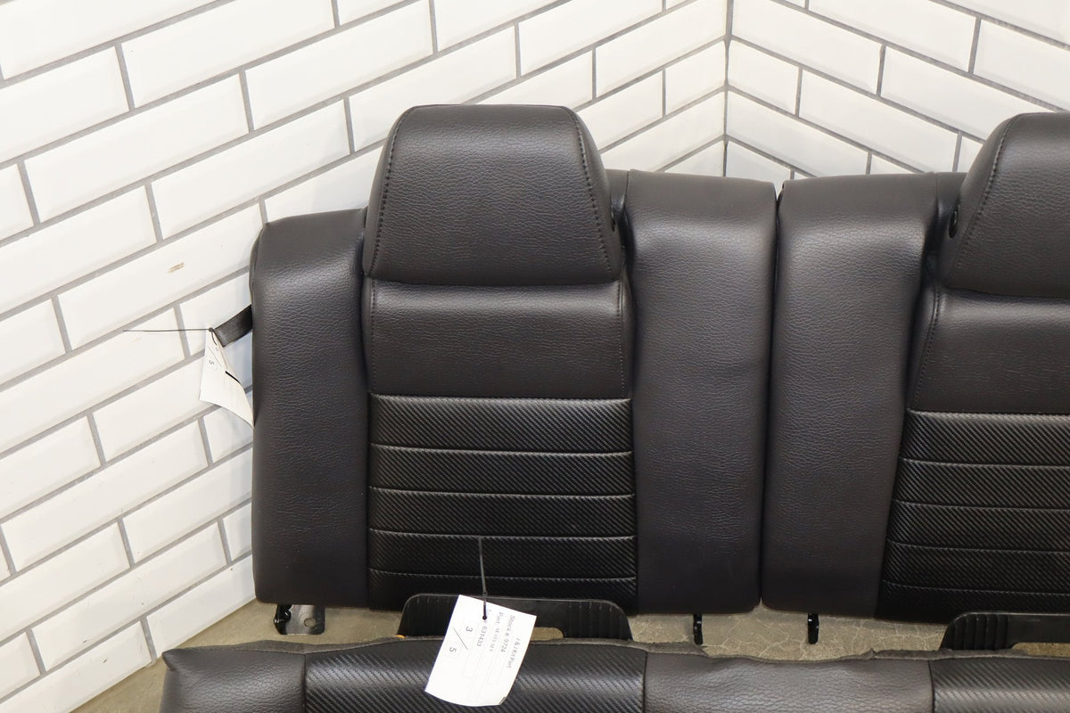 2010-14 Ford Mustang GT CS Coupe Leather Seat Set Charcoal
