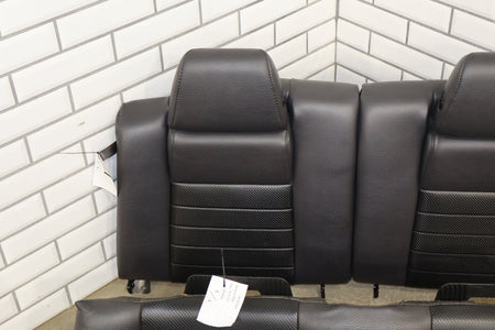 2010-14 Ford Mustang GT CS Coupe Leather Seat Set Charcoal