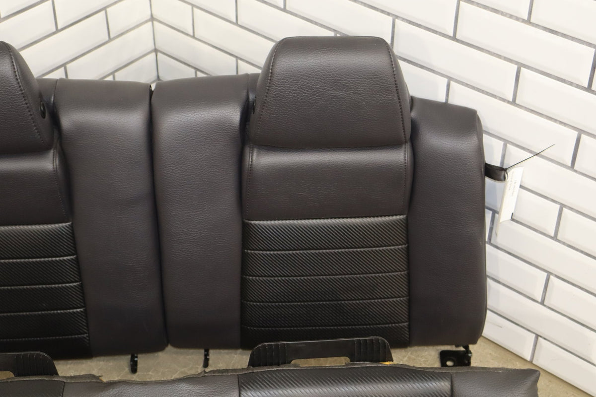 2010-14 Ford Mustang GT CS Coupe Leather Seat Set Charcoal
