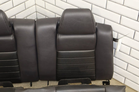 2010-14 Ford Mustang GT CS Coupe Leather Seat Set Charcoal
