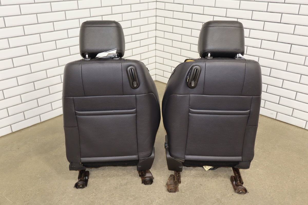 2010-14 Ford Mustang GT CS Coupe Leather Seat Set Charcoal