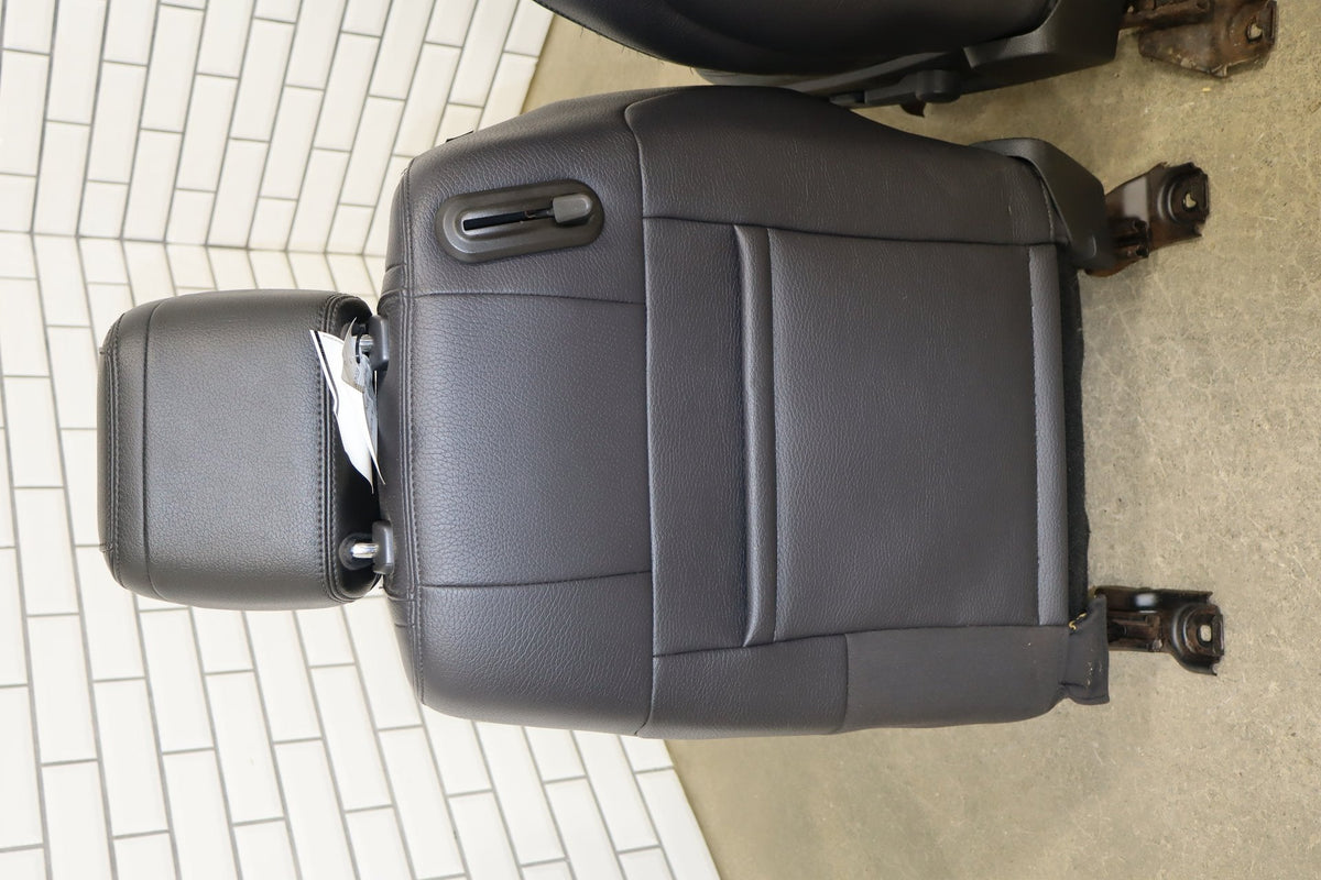2010-14 Ford Mustang GT CS Coupe Leather Seat Set Charcoal