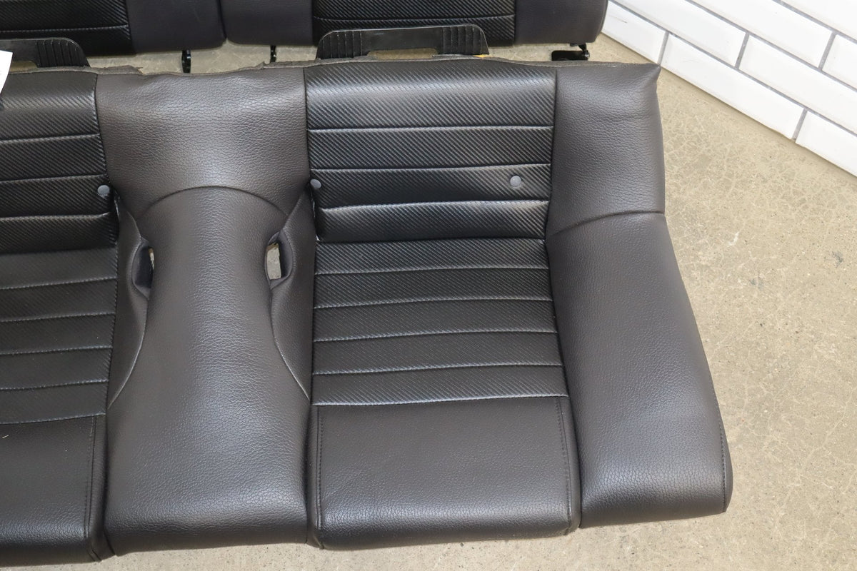 2010-14 Ford Mustang GT CS Coupe Leather Seat Set Charcoal