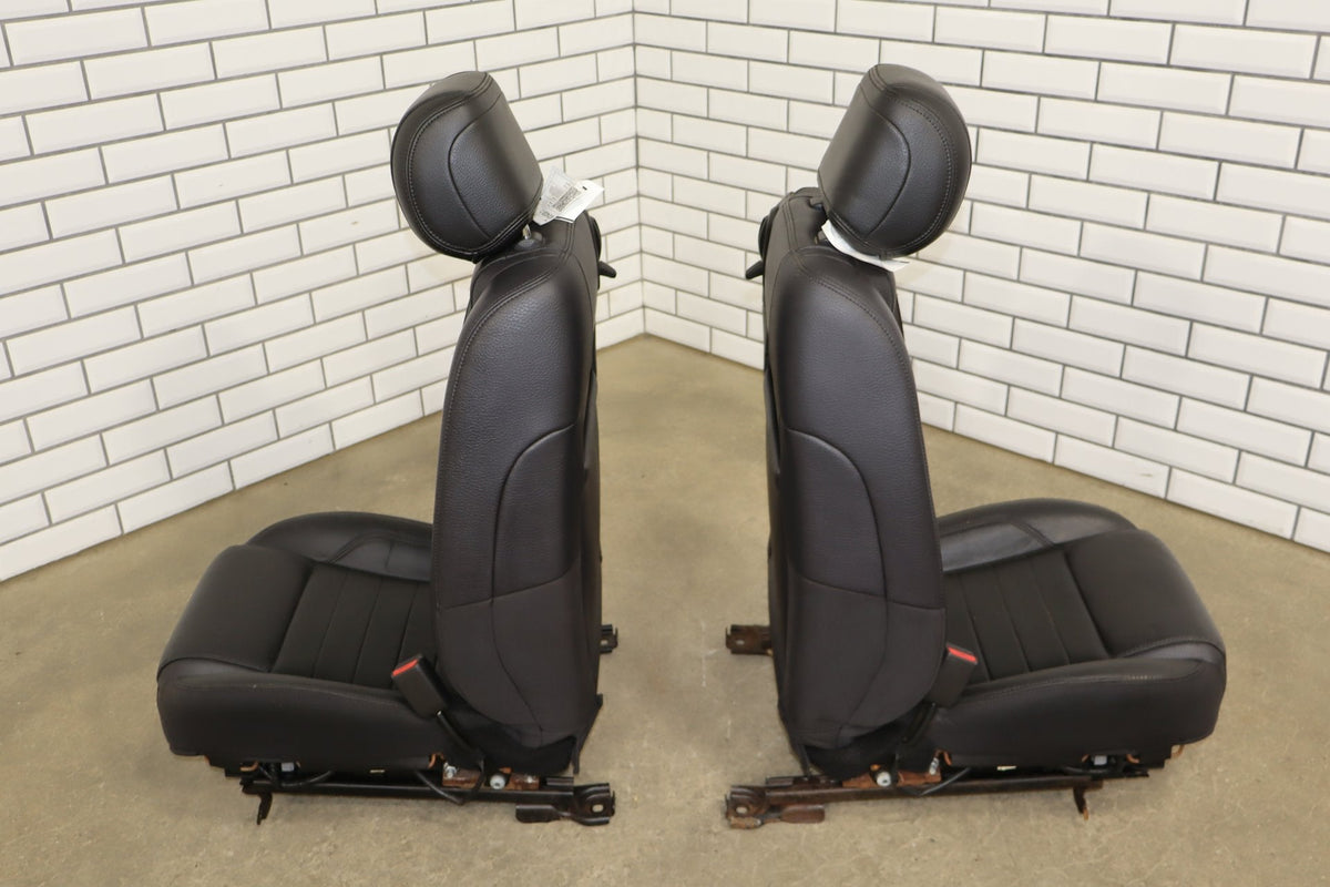 2010-14 Ford Mustang GT CS Coupe Leather Seat Set Charcoal