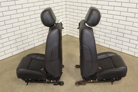 2010-14 Ford Mustang GT CS Coupe Leather Seat Set Charcoal
